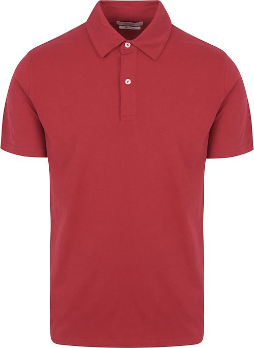King Essentials The James Poloshirt Rood Product