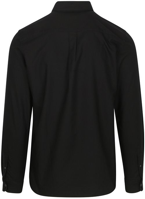 Koszula Oxford gładka Lyle & Scott czarna Product / Achterkant