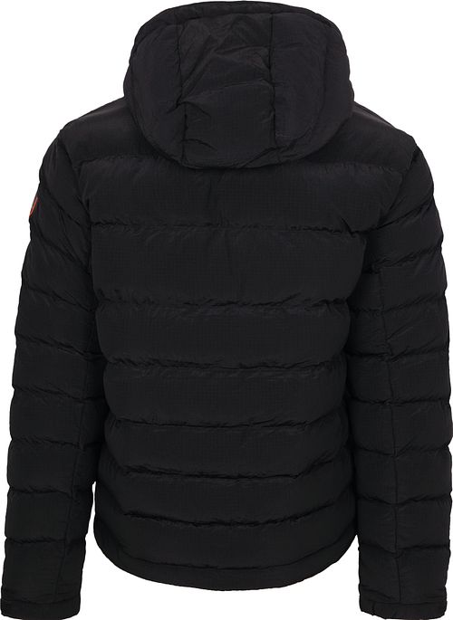 Napapijri Hooded Puffer Terez Jas Zwart Product / Achterkant