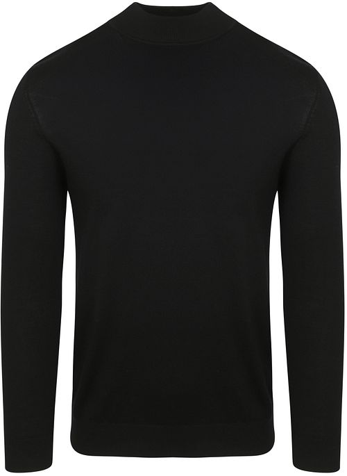 Profuomo Turtleneck Trui Merino Zwart Product