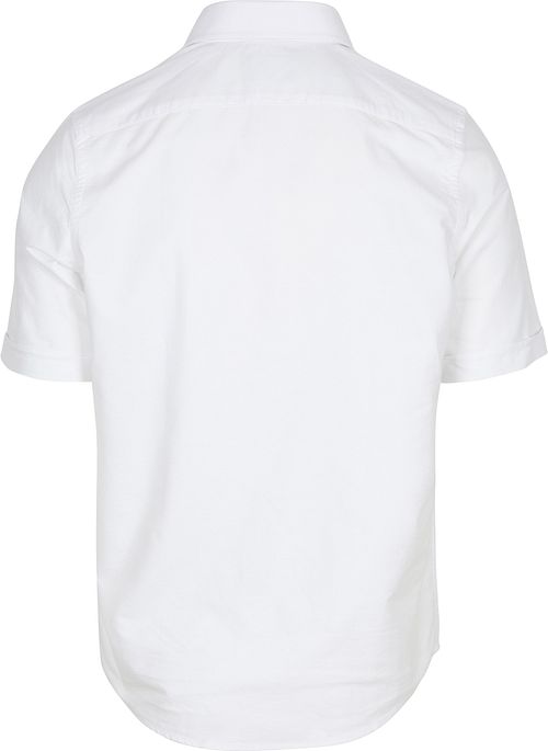 Steppin' Out Short Sleeve Shirt Oxford Yale White Product / Achterkant