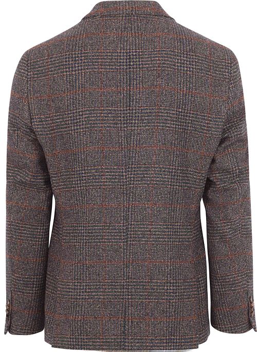 Suitable Colbert Heleen Ruit Bruin Product / Achterkant