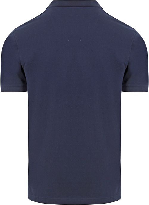 Suitable Cas Polo Marinblå Product / Achterkant