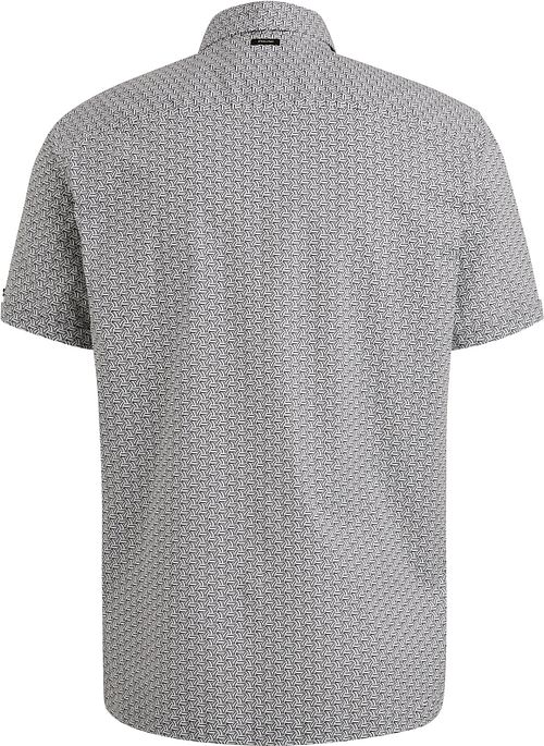 Vanguard Short Sleeve Hemd Print Blauw Product / Achterkant