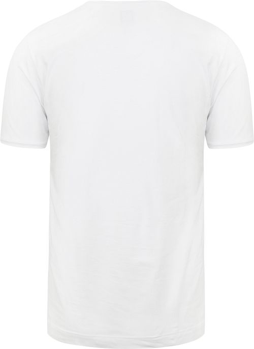 Alan Red T-shirt Oxford Vit Product / Achterkant
