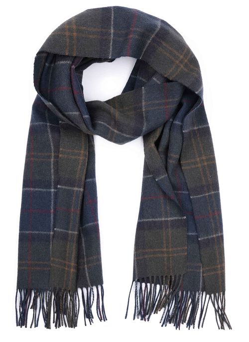Barbour Scarf Braden Wool Classic Tartan Grön Product