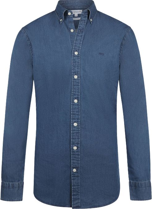 McGregor Skjorta Chambray Indigo Product