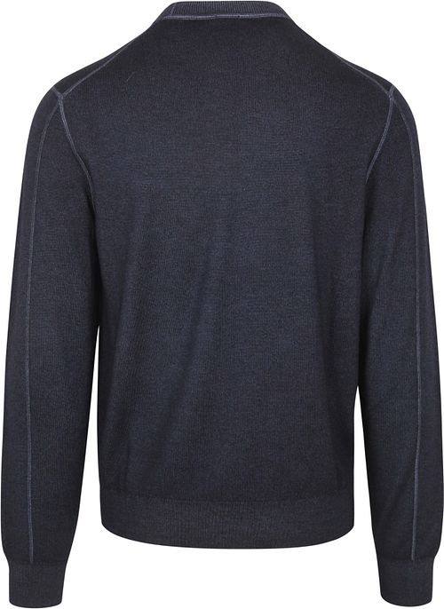BOSS Pullover Astefano Uld Navy Product / Achterkant
