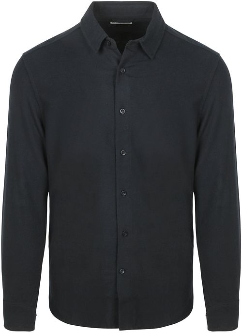 Knowledge Cotton Apparel Shirt Flannel Total Eclipse Product