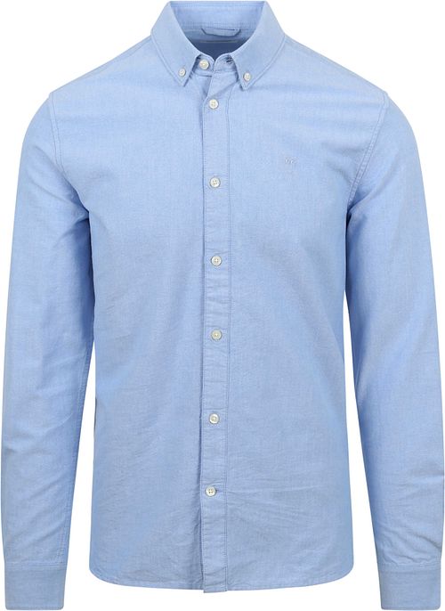 KnowledgeCotton Apparel Skjorta Melerad Ljusblå Product