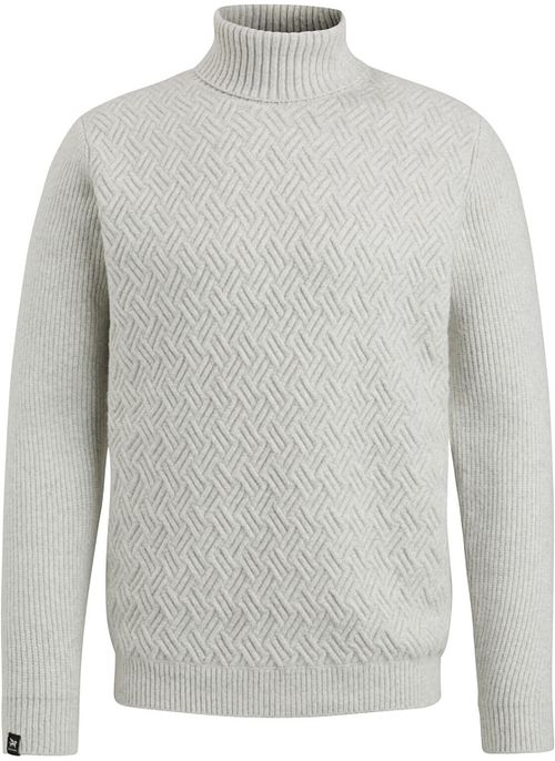 Maglia Vanguard Half Zip con texture ecru Product
