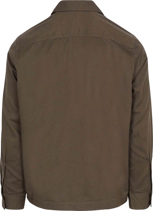 Marc O'Polo Overshirt Brown Product / Achterkant
