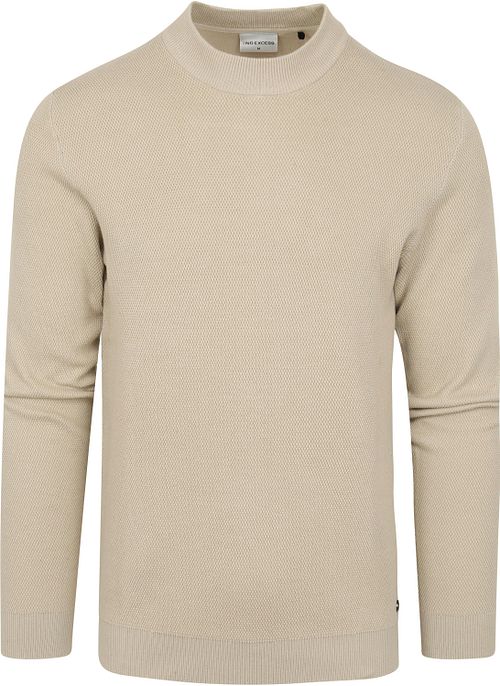 No Excess Pullover Structuur Beige Product