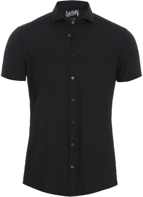 Pure Chemise Manches Courtes The Functional Bleu-Noir Product