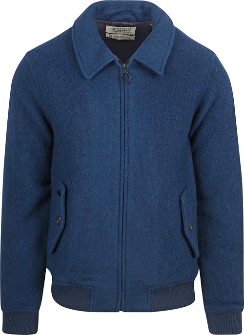 Scotch and Soda bomberka z mieszanki wełny w kolorze royal blue Product