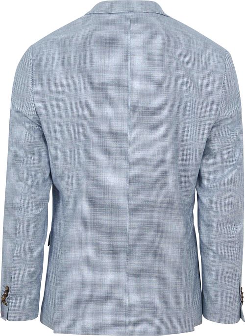 Suitable Blazer Grou Print Azzurro Chiaro Product / Achterkant