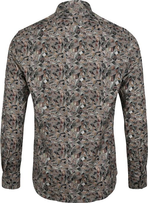 Suitable Skjorte med Button-Down og Trekantmønster Product