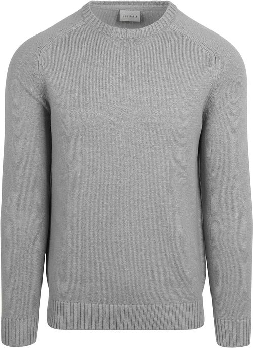Suitable Sweter Raw Szary Product