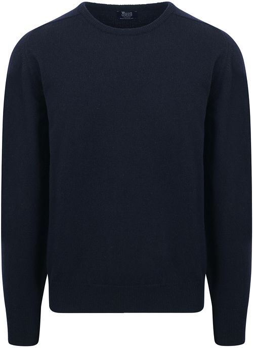 William Lockie Lana de cordero azul marino Product