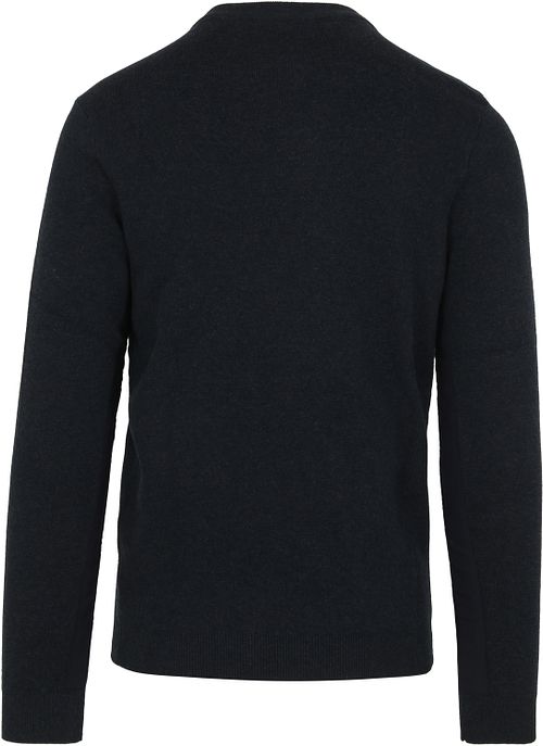 Blue Industry Pullover Grau Reißverschluss Product / Achterkant