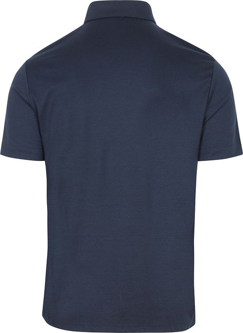 Desoto Pikétröja Essential Navy Product / Achterkant