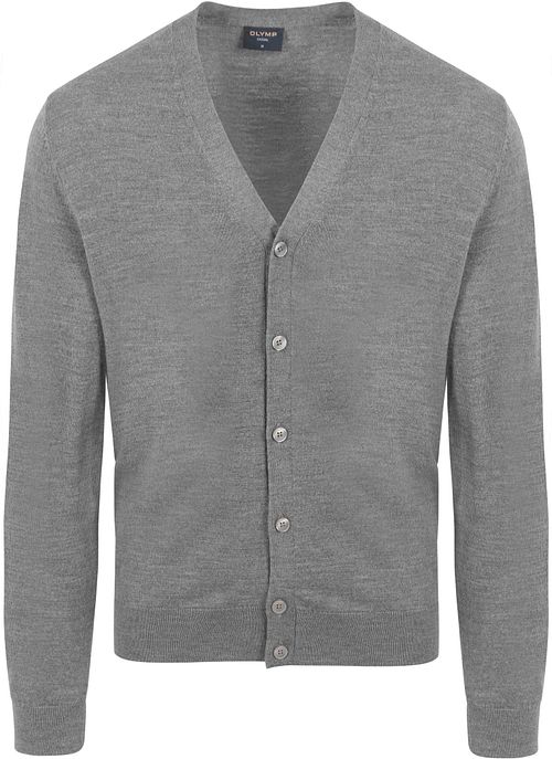 Gilet OLYMP in lana grigio Product
