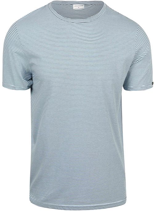 No Excess Stripes T-Shirt Hellblau Product