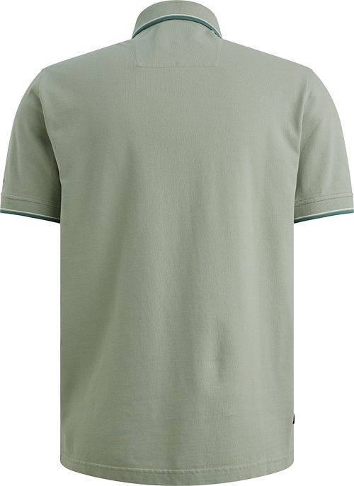 PME Legend Piqué Polo Shirt Iceberg Green Product / Achterkant