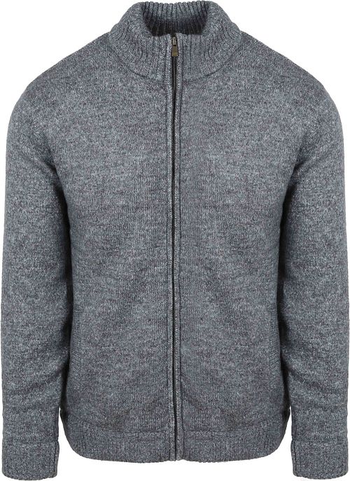 Steppin' Out Cardigan Melange Bleu Gris Product