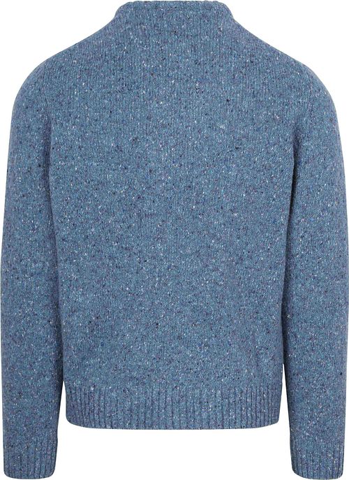 Suitable maglione Donnegal Tweed Eco Wool blu Product / Achterkant