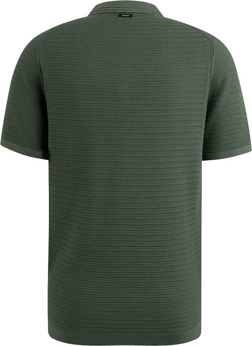 Vanguard Poloshirt Struktur Grøn Product / Achterkant