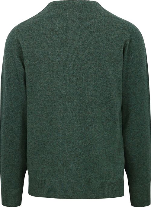 William Lockie Pullover O-neck Lambswool Cossack Product / Achterkant