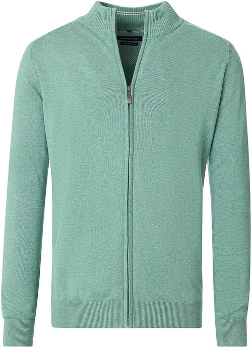 CASAMODA Cardigan Zippé Vert Clair Product