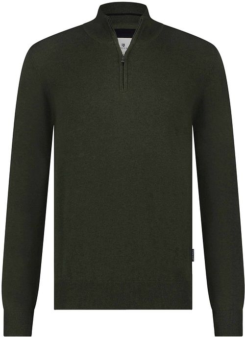 Jersey Half Zip State of Art Woods verde oscuro Product