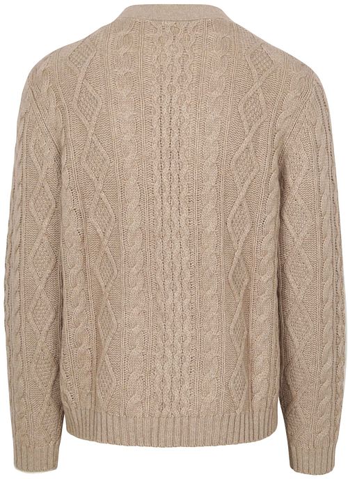 Levi's Original Cardigan Valencia Beige Product / Achterkant