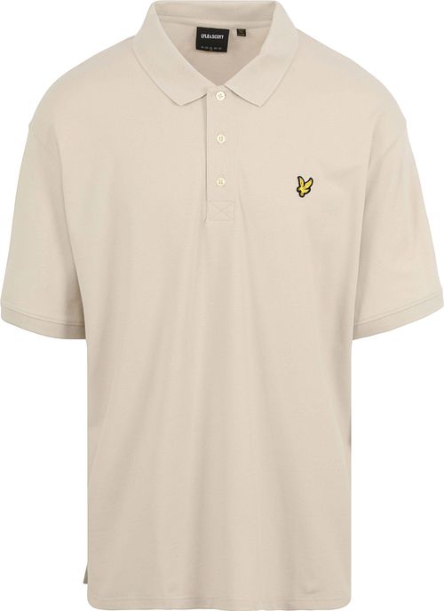 Lyle and Scott Store Størrelse Polo i Ecru Product