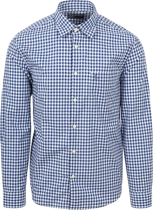 Marc O'Polo Hemd Kariert Blau Product