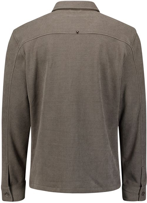 No Excess Overshirt Grå Product / Achterkant