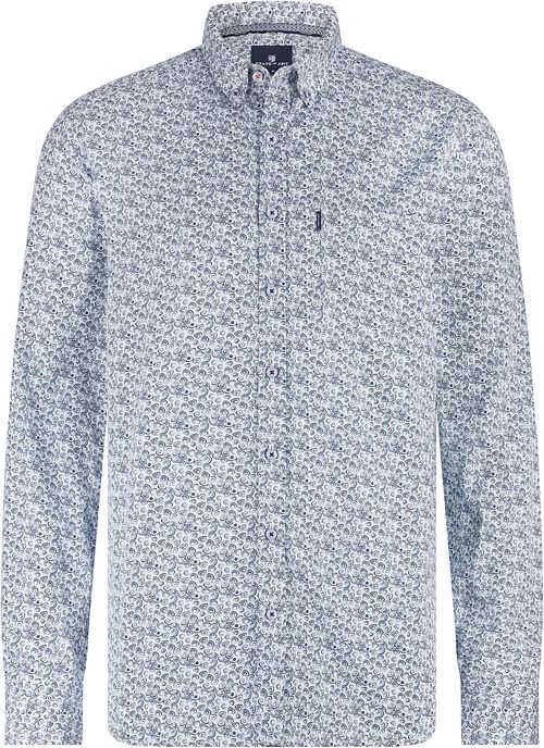 State Of Art Skjorte Poplin Shell Blå Product