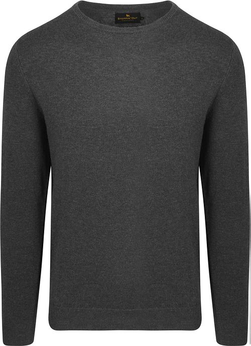 Steppin' Out Pullover Merinowolle Anthrazit Product