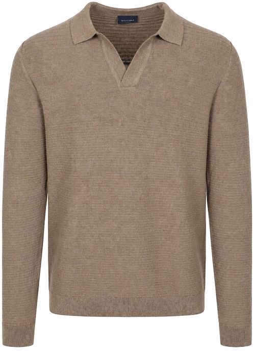Suitable Pullover Riva Needle Beige