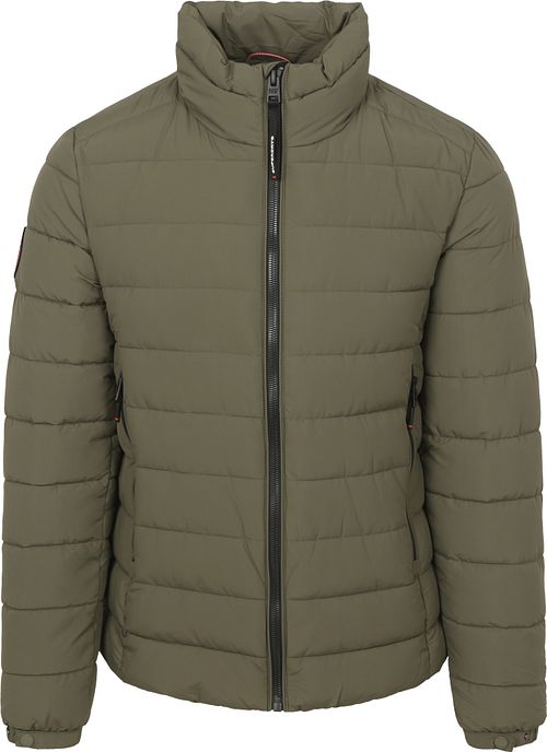 Superdry Fuji boblejakke olivengrønn Product