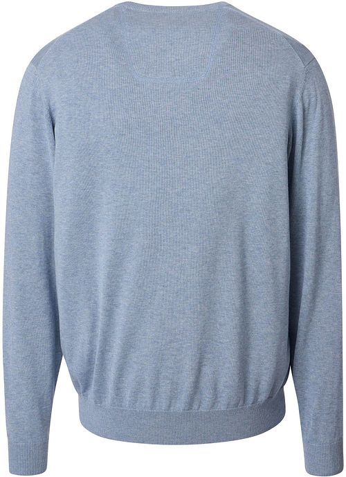 Casa Moda Genser V-hals Lyseblå Product / Achterkant