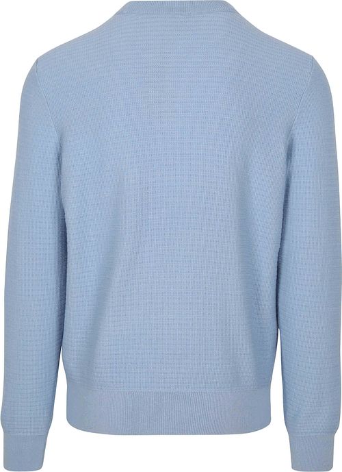 Niebieski sweter BOSS Anion Product / Achterkant