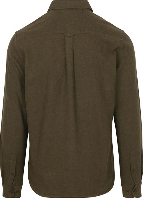 KnowledgeCotton Apparel Skjorte i hør Ecru Product / Achterkant