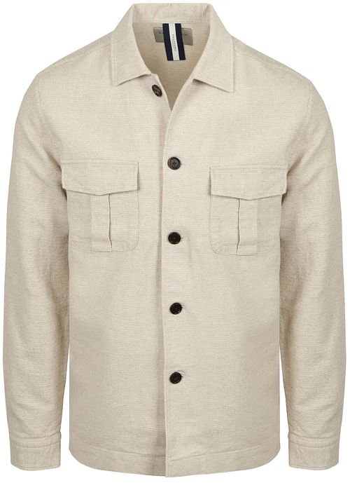 Profuomo Raw Sobrecamisa Lino Ecru Product