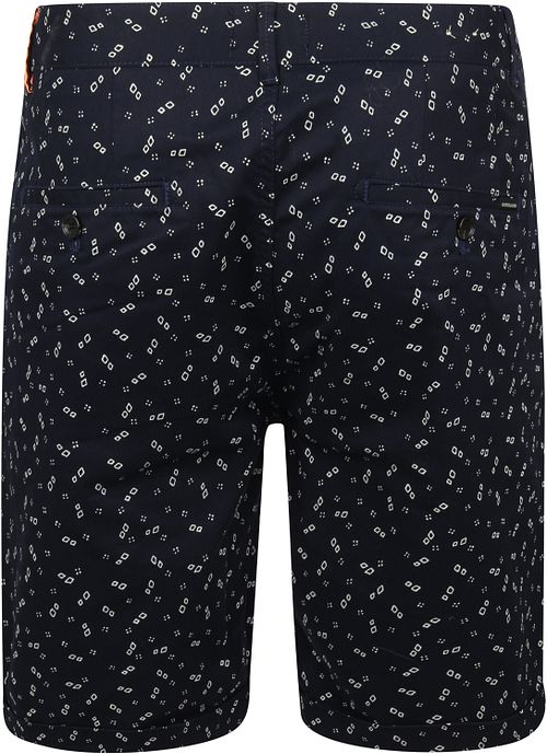 Scotch and Soda Korta Shorts Mörkblå Product / Achterkant
