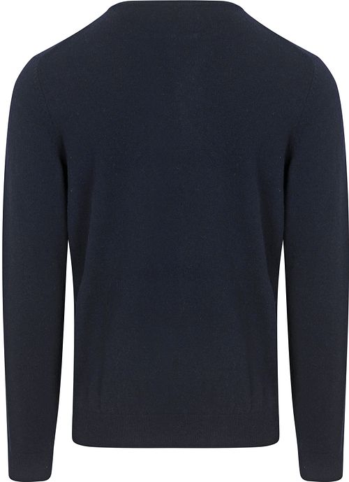 Steppin' Out Pullover Cashmere Navy Product / Achterkant