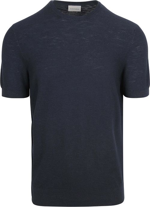 Suitable Piqué T-shirt Leinen Navy Product