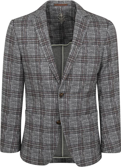 Suitable Respekt Colbert Fame Jersey Plaid Flex Grau Product